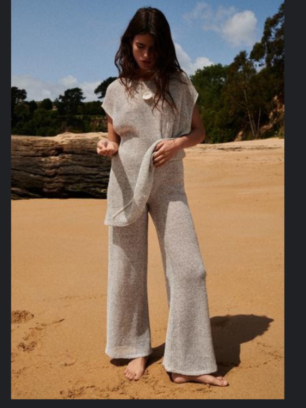 Zara Rustic Mesh Two-Piece set - Picture 2 of 7